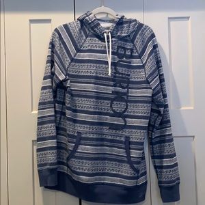 BURTON STRIPED HOODIE